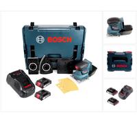 Ponceuse vibrante sans fil Bosch GSS 18V-10 18 V + 2 batteries 2,0 Ah + chargeur + L-Boxx