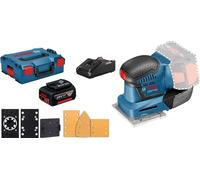 Ponceuse vibrante sans fil Bosch GSS 18V-10 / 1x batterie 5,0 Ah + chargeur, y compris kit d'accessoires dans L-Boxx