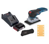 Ponceuse vibrante sans fil Bosch GSS 18V-13 Professional 18 V 100 x 110 mm + 1 batterie 2,0 Ah + chargeur