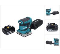 Ponceuse vibrante sans fil Makita DBO 482 F1 18 V 112 x 102 mm + 1 batterie 3,0 Ah - sans chargeur