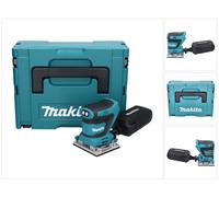 Ponceuse vibrante sans fil Makita DBO 482 ZJ 18 V 112 x 102 mm + Makpac - sans batterie, sans chargeur