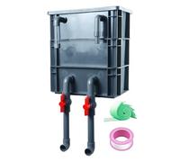Pond Filter Box Kit, Efficient Water System, Pond Filter with Bio Media, Filtration Box for Living Room, Aquatic Supply, Professional Cleaning Unit for Apartment Freshwater Habitats Aquariums
