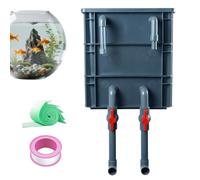 Pond Filter Box - Multifunctional Filtration Accessory Vibration-Free Aquat