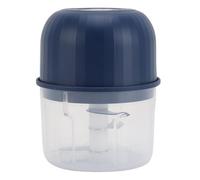 Pongnas 3- Hachoir à Ail électrique 260ML Hachoir Multifonctionnel pour Ail, Oignon, Gingembre, Piment, Noix - Outil de Cuisine Fil Rechargeable avec Serrure et Conception Facile (BLUE)