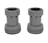 Pongnas Adaptateur de Tuyau de Piscine 2 Pièces, Raccord de Conversion de 0,5 Pouce à 0,25 Pouce pour Pompe de Piscine Creusée - - Connecteur de Tuyau en ABS Compatible avec les évasions d'été