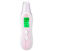 Pongnas Analyseur de Peau, Testeur D'huile d'humidité Portable à écran LCD Numérique avec Sonde Très Sensible, pour Salon de beauté de Voyage à Domicile, Hôpital Professionnel de la (WHITE)