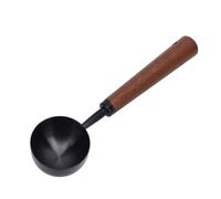 Pongnas Cuillère Doseuse à café - Cuillère en Acier Inoxydable 304 avec Manche en Bois de 7,5 Pouces, Mesure 10 G pour Marc de café, thé, Poudre à Pâte - Passe au Lave-vaisselle, Outil de Cuisine