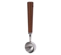 Pongnas Cuillère Doseuse à café - Cuillère en Acier Inoxydable 304 avec Manche en Bois de 7,5 Pouces, Mesure 10 G pour Marc de café, thé, Poudre à Pâte - Passe au Lave-vaisselle, Outil de Cuisine