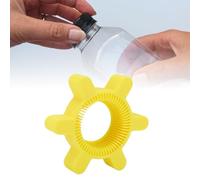 Pongnas Ouvre-bouchon de Bouteille en Plastique en Forme D'engrenage, Outil D'ouverture Ergonomique avec Levier Intelligent pour les Mains Faibles, Force de Préhension Limitée