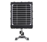 Pongnas Panneau Solaire pour Caméra de Chasse - Silicone Monocristallin 8 000 MAh Solaire avec Plusieurs Sorties CC et Ports USB pour Caméras de Jeu, Trackers et Capteurs Extérieurs - Classé IP66