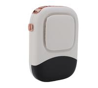Pongnas Ventilateur de Cou Suspendu - Ventilateur de Cou Portable Rechargeable par USB avec Flux d'Air Puissant à 3 Vitesses, Batterie Durable de 2000 MAh et Sangle de Ergonomique pour les Voyages