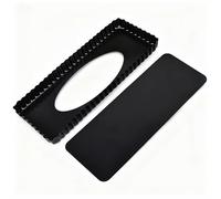 PONIXA Moule à tarte aux fruits avec fond amovible anti-adhésif en acier au carbone pour tartes, tartes, quiches, brownies (13 inch Long Strip)