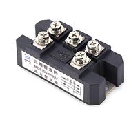 Pont De Diode Redresseur 12V,Bridge Rectifier 3 Phase,Pont De Diode Redresseur 24V,Kbpc3510 Pont Redresseur Cycle Module Connect Electron 200 Three3-Phase Diode Bridge Redresser 150A Mds150A 1600V Pow