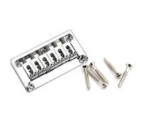 Pont de guitare électrique à 6 cordes en alliage de zinc avec vis, cordier à supérieure, pièce de rechange électrique et accessoires matériels