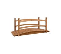 Pont de jardin 140x60x60 cm Bois de sapin massif