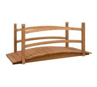 Pont de jardin 140x60x60 cm Bois de sapin massif G