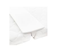 vidaXL Pont de lit 25 x 200 cm - Blanc