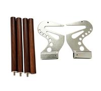 Pont De Support Artiste Lot De 2 Barres De Chevalet Pour Toile Réglables En
