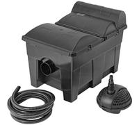 Pontec 42752 MultiClear Set 15000 - Ensemble complet comprenant une pompe à filtre et un filtre à flux traversant / ensemble de filtres à flux traversant / filtre multicompartiment