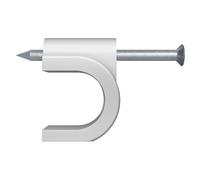 Pontets à frapper Fischer NS 7 avec clou - 58173 (x100)
