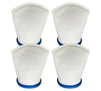 Pool Blaster Lot de 4 sacs filtrants à sable et limon pour Max Li, Catfish Ultra, 250, C2, Volt FX-4, JPV200 - Tissu à double couture avec joint d'étanchéité en caoutchouc