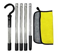 Pool Pole Hooks - Hook For Pool Robot Removal | Adjustable Swimming Pools Hook | Multipurpose Cleaner Replacement Parts And Supplies For Ground Underwater Swimming Fountain Raft Cleaning