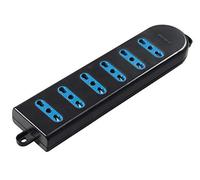 POOL POLY-Multiprise 6 Prises Bivalentes 10/16 A 2p + T