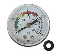 Pool Pressure Gauge, Waterproof Filter Tester, Heavy Duty Indicator | Swimming Pool Pump Sand Filter Gauge for Inground Ground Swimming Garden Backyard Maintenance