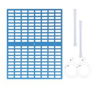 Pool Skimmer Guard - Universal Leaf Blocker | Reusable Protective Mesh Kit | 42x33cm PP Mesh Screen, Includes Telescopic Rods & Elastic Hooks, Helps Reduce Debris Buildup, Fits Most Openings, for Ingro