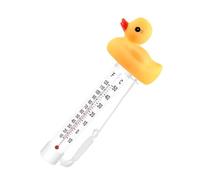 Pool Temperature Gauge - ABS Floating Duck Octopus Thermometer With String, Large Easy Read Water Temperature Meter | Fun Pool Accessory For Spa Hot Tub Aquarium Pond Lake Backyard Use