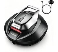 Pooleco 10 : robot de piscine, batterie pour robot de piscine avec double moteur, autonomie de 90 minutes, surface de nettoyage de 80 mètres carrés, stationnement automatique, adapté à différents type