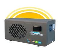 POOLEX - PC-SLP120 Silverline 120 - Pompe à Chaleur Piscine Silencieuse et Économique - Tous Types de Piscines - Compresseur Hautes Performances - 12kW - Volume du Bassin de 45 à 65m3
