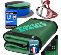 poolomio® Bâche de Piscine Ronde Ø 730-760 cm | Bâche 2-en-1 Solaire & hivernage | Couverture Robuste PE 200g/m² | Résistante UV, Anti-algues & Anti-saletés | Dimensions réelles: 830 cm
