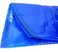 poolomio® Bâche de Piscine Solaire 400 mµ, pour Piscine Ronde 360 cm, Bords Cousus renforcés de Haute qualité