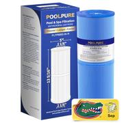 POOLPURE Filtre antimicrobien pour spa Pleatco PRB50-IN-M, Unicel C-4950RA, Guardian 413-212-02, Filbur FC-2390M, 03FIL1600, 17-2380, Jacuzzi J200 Series Filter, 373045, 5 x 13