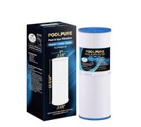 POOLPURE Filtre de spa de rechange pour Pleatco PRB50-IN, Unicel C-4950, Filbur FC-2390, Jacuzzi J200 Series Filter, Guardian 413-212-02, 373045, 817-5000, 5X13 Drop in Tub Filter