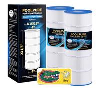 POOLPURE Lot de 2 filtres de Piscine PA120 de Rechange pour Hayward C1200 | Compatible avec Ultra-B2, Unicel C-8412, Filbur FC-1293, Clearwater II 125, Waterway Pro Clean PCCF-125, lot de 2
