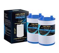 POOLPURE Lot de 2 filtres de rechange pour filtre de spa PD075-2000, Unicel C-7367, Dimension One 1561-00, Filbur FC-3059, Excel Filters XLS-7005, Aladdin 17541, Baleen AK-60035, 75 m²