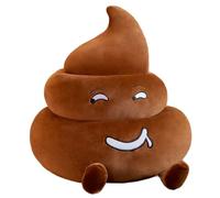 Poop Plux Oreiller décoratifs 10 pouces Coup de merde mignon avec une expression drôle et des jambes de coton jouet jouet adapté à une merde décorative respirante pour la fête d'hôtel à la maison