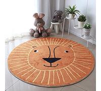 Poowe Tapis rond pour salle de jeux enfants - Tapis doux pour chambre à coucher, collection de jeu, apprentissage et jeu pour salle de classe, meilleur cadeau douche pour nourrissons et tout-petits