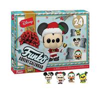 POP Funko Pocket Advent Calendar: Disney Classics - Mickey - 24 Day | Goodies Officiels - Calendrier de l'Avent avec 24 Mini Figurines Mystère - Compte à Rebours et Cadeau de Noël pour Fans