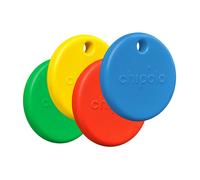 Chipolo - Traceur POP Bluetooth Pack de 4 rouge/bleu/jaune/vert