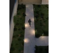 POPA Spot à énergie solaire blanc 60 cm 4000K Luminaire de jardin Beneito Faure