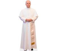 Pope Leo XIV (Robes) Silhouette en Carton Grandeur Nature