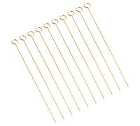 POPETPOP 10 Pièces Porte-Cartes Métalliques Dorés pour Fleurs et Étiquettes Alimentaires, Design à Fourche Facile à Clipser, pour Anniversaire et Décoration de Table