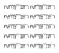 POPETPOP 10 Pièces Ressort de Remplacement en Acier Inoxydable pour Sécateurs et Ciseaux de Jardinage, Ressorts Minuscules pour Taille de Pelouse et Travaux de Jardin Polyvalents