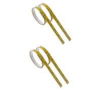POPETPOP 2 Ensembles Règle Autocollante Mesure De Règle À Adhésif Fort Pour Menuiserie Bricolage Outil Pour Plans De Travail Machines 2 Pièces * 2