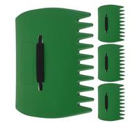 POPETPOP 2 Paires Râteau de Jardinage en Plastique Robuste pour Adultes et Enfants, Facile à Collecter Feuilles et Déchets Végétaux, Jardinage en Plein Air
