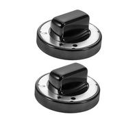 POPETPOP 2 pièces Boutons Commande Cuisinière Résistants Chaleur Grip Antidérapant Ergonomique Remplacement pour Brûleurs Gaz et Plaques Lot de Rouges Usage Professionnel