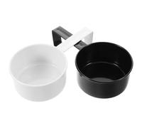 POPETPOP 2 Pièces Cuillère à Mesurer Anti-rouille avec Poignée en Fer et Design Suspendu Graduations Claires pour Cuillère à Soupe Buanderie Produits de Nettoyage